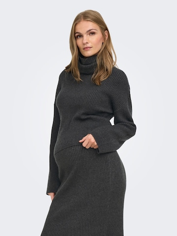 Only Maternity Πουλόβερ 'OLMRibella' σε γκρι: μπροστά