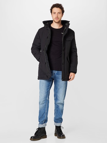 G-Star RAW - Parka de inverno 'Vodan' em preto