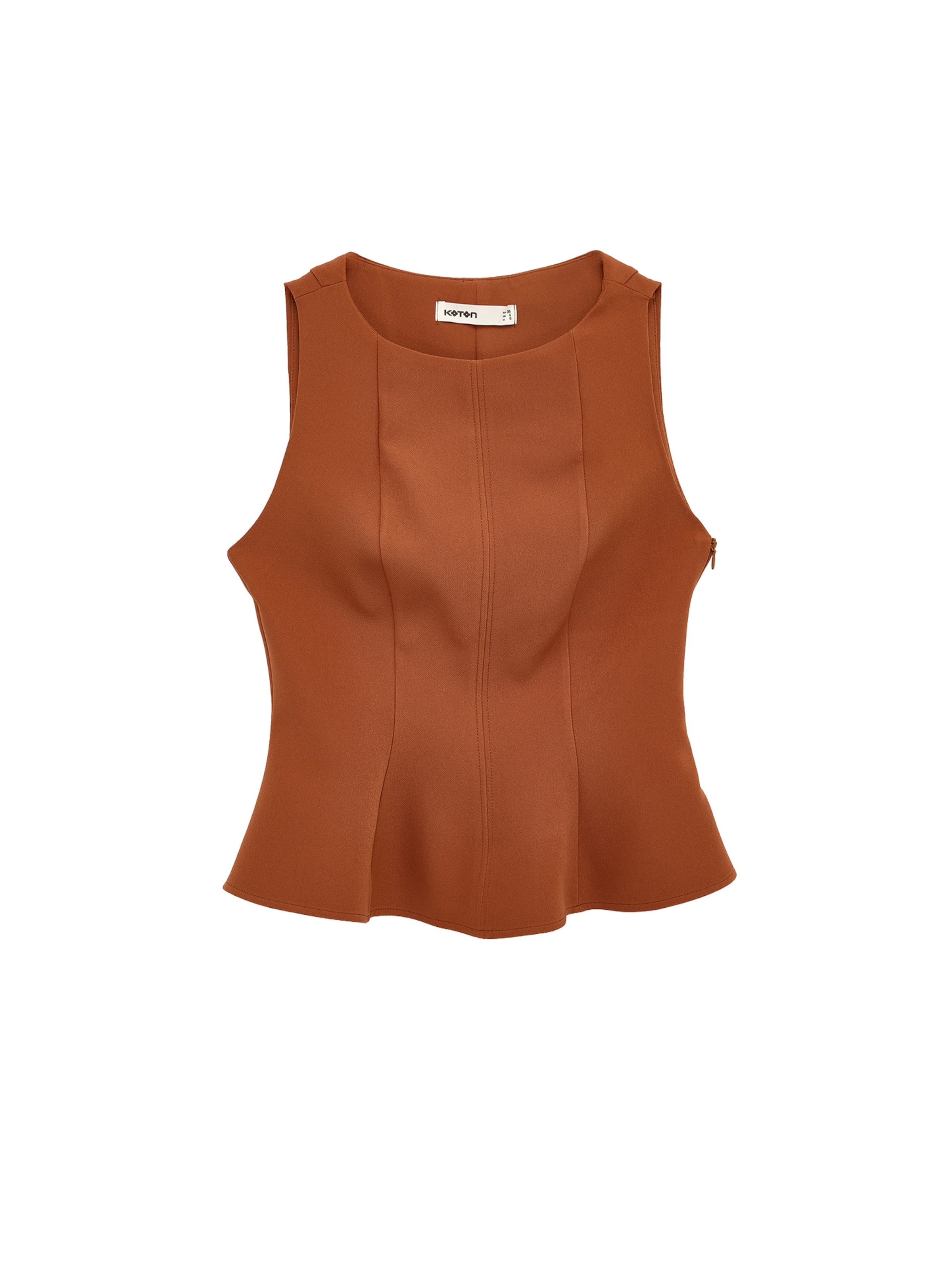 Koton Blouse in Bruin: voorkant