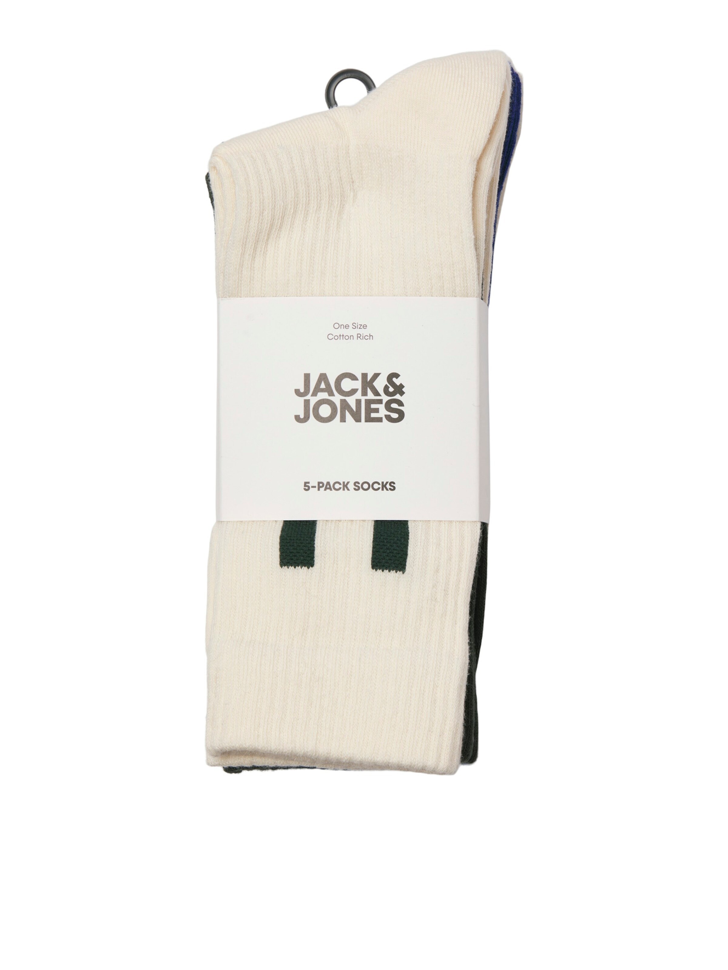 Jack & Jones Junior Athletic Socks 'JACKAI' in Beige
