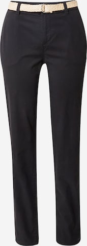 ESPRIT - Pantalón en negro: frente