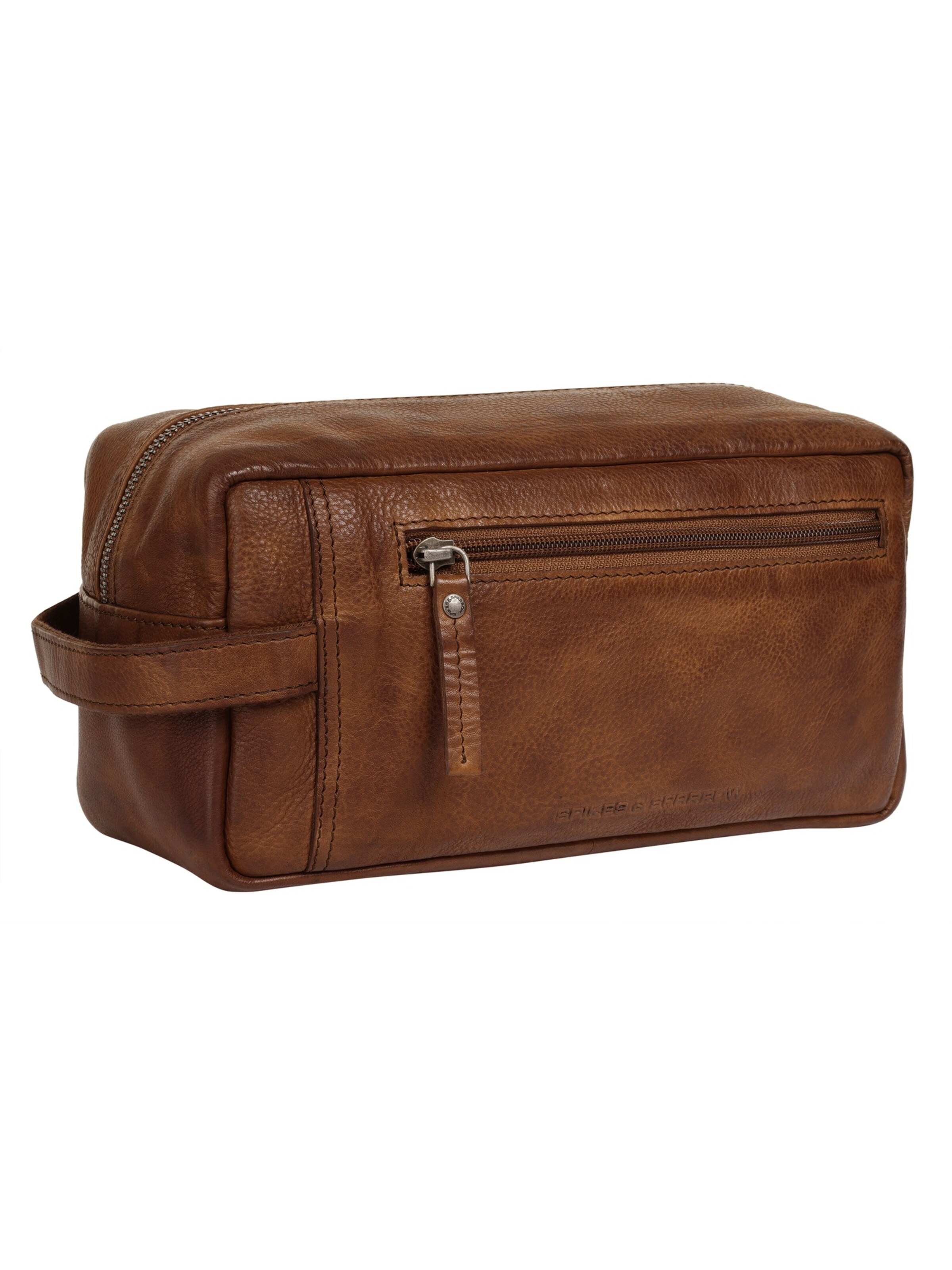 Spikes & Sparrow Toiletry Bag 'TOILETRY BAG' in Brown