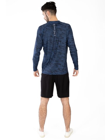 Spyder Functioneel shirt in Blauw