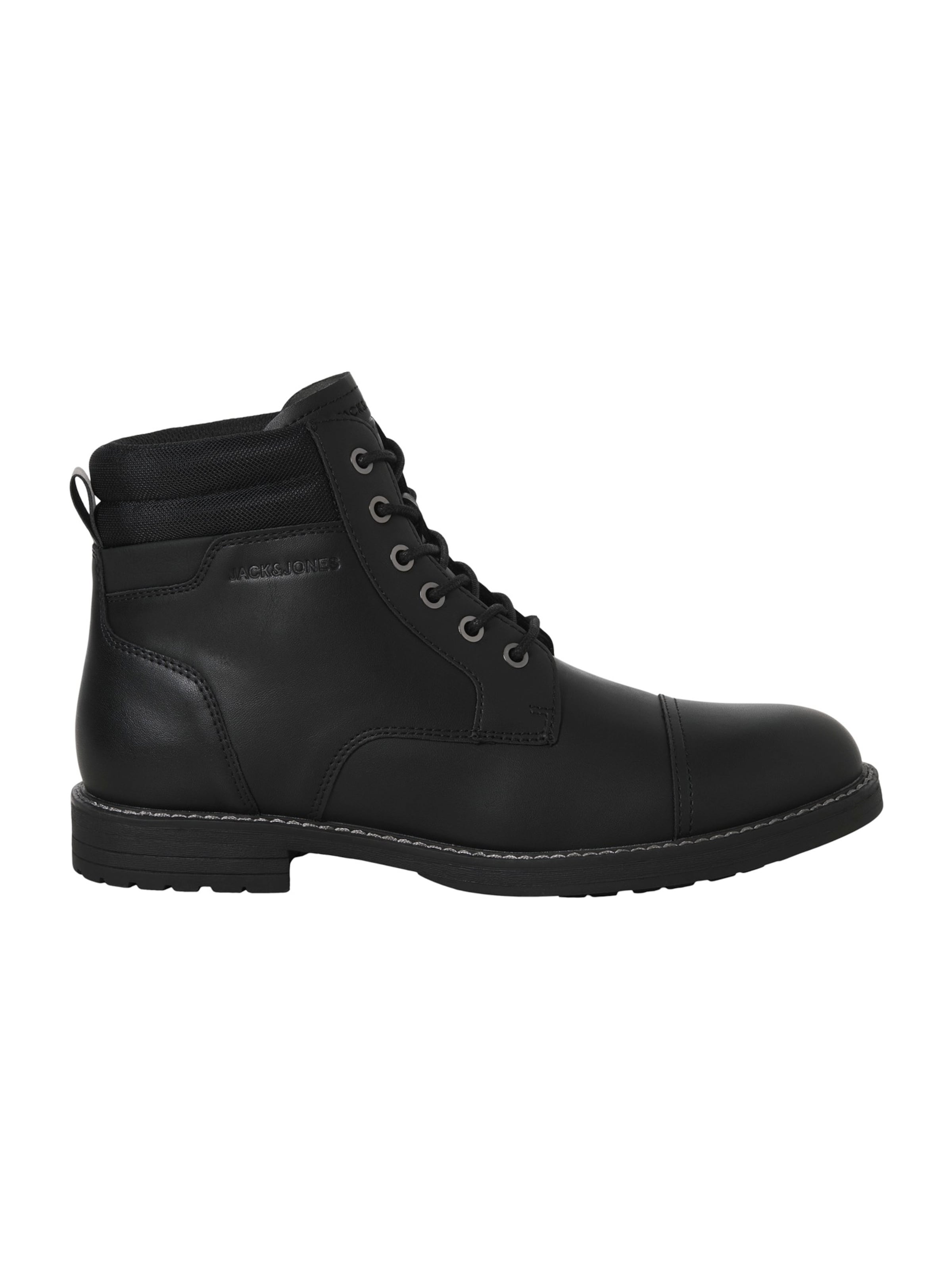 JACK & JONES - Botas com atacadores 'JFWDINNINGTON' em preto