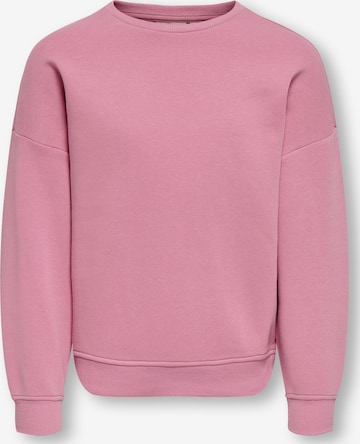 ONLY GIRLS Tréning póló 'KOGSweat' - rózsaszín: elől