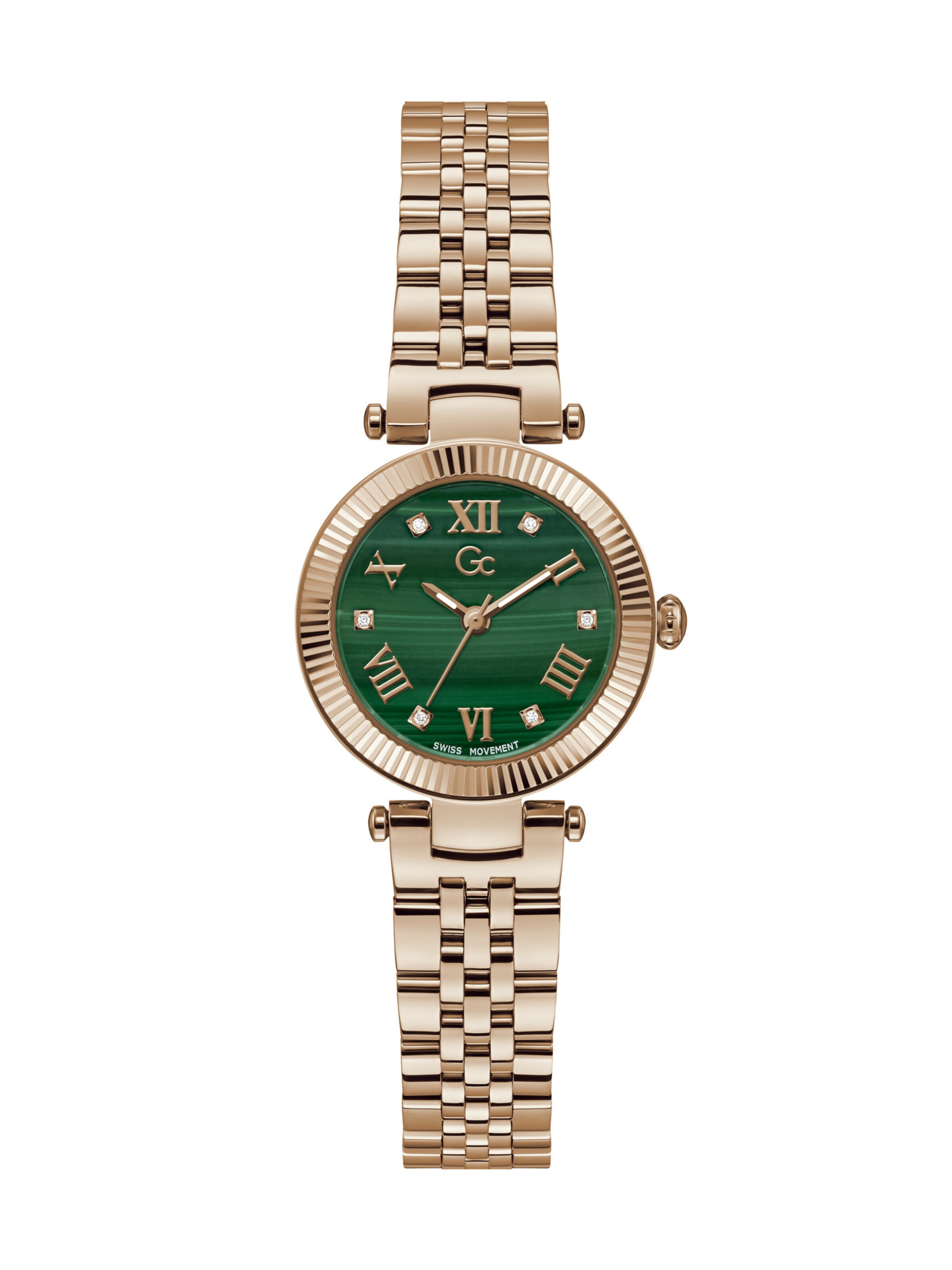 Gc Analog watch 'Flair' in Gold: front