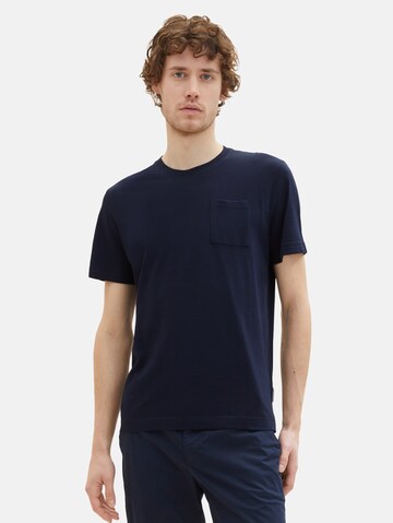 TOM TAILOR T-Shirt in Blau