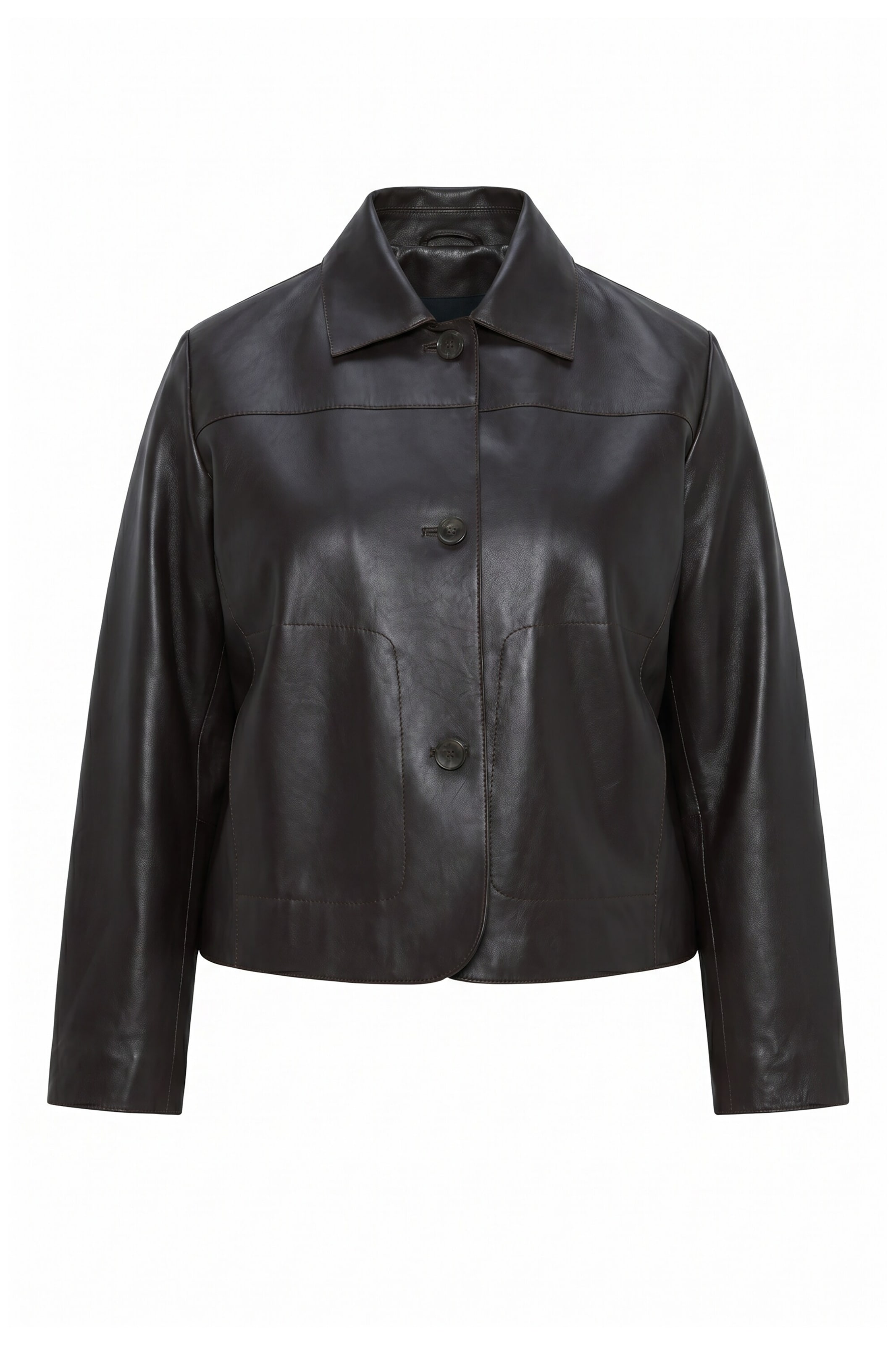 Ulla Popken Jacke in M in braun, Produktansicht