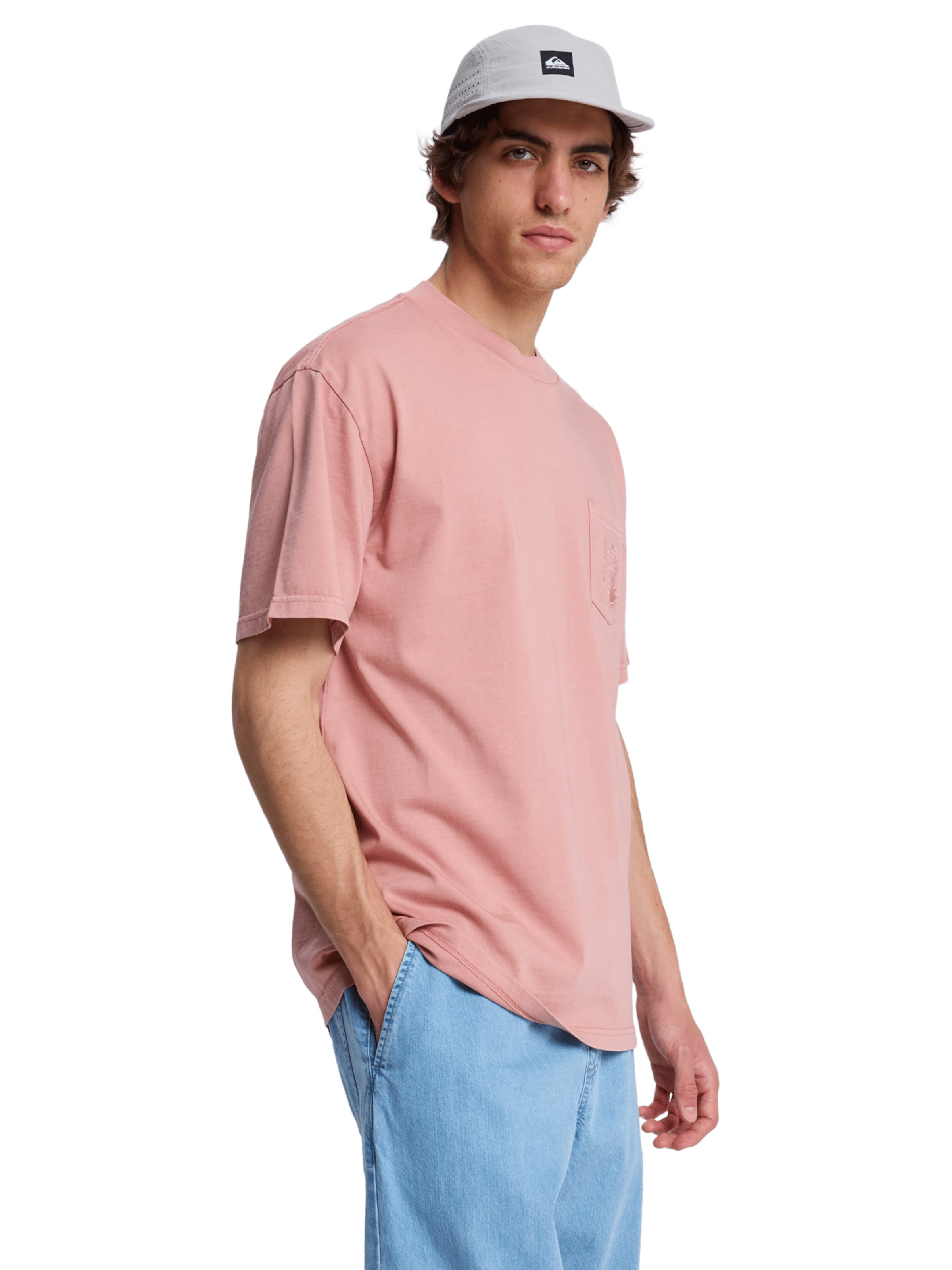 QUIKSILVER Shirt 'Oxni' in Pink