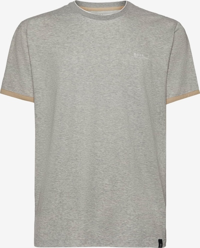 Boggi Milano T-Shirt in hellgrau / hellorange / weiß, Produktansicht