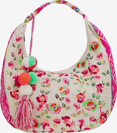 IZIA Kabelka - béžová / limetková / mandarinkoná / fuchsiová, Produkt
