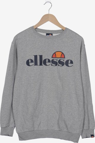 ELLESSE Sweatshirt & Zip-Up Hoodie in S in Grey: front