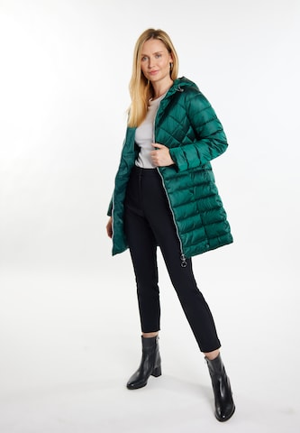 Manteau d’hiver 'Sivene' Usha en vert