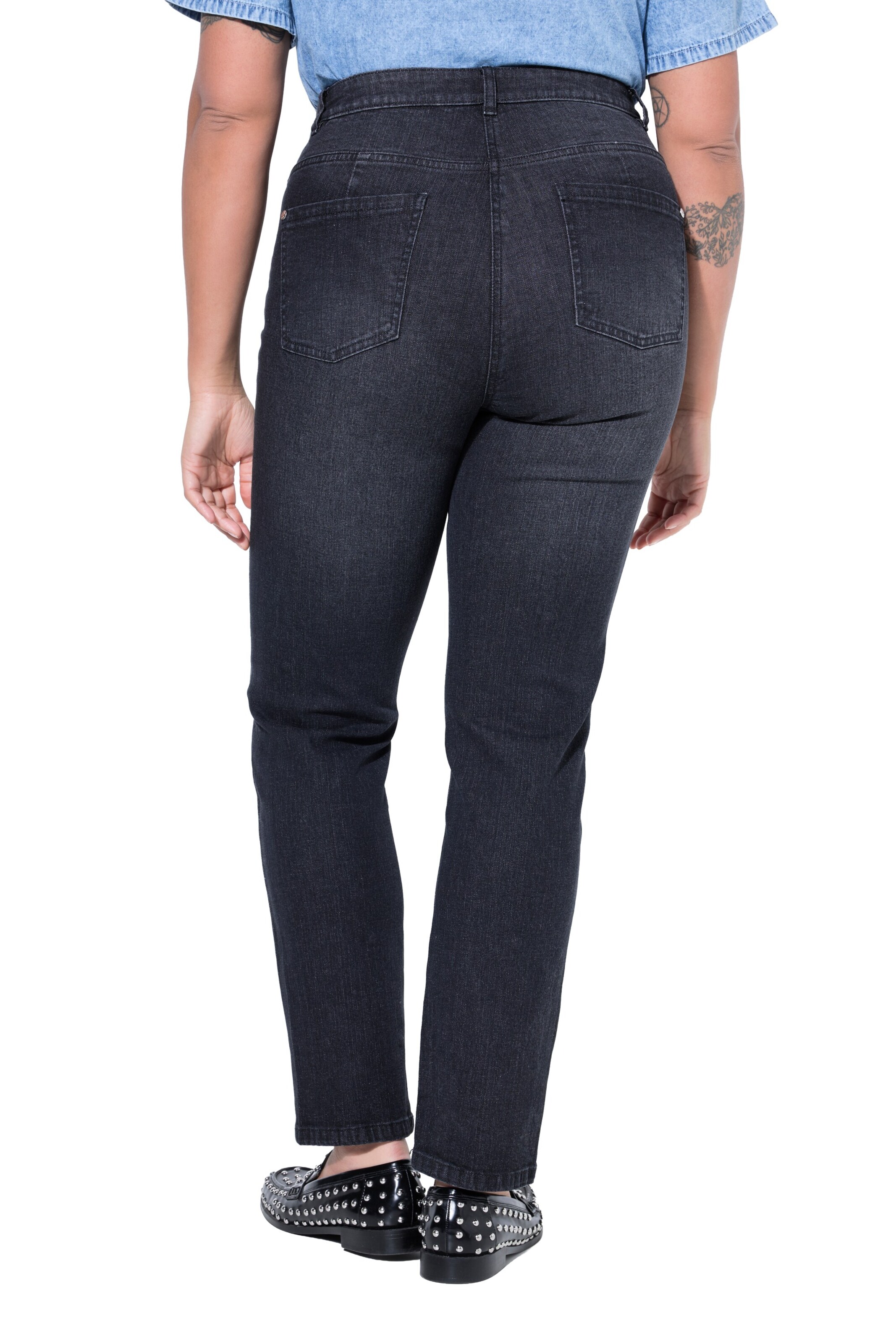 Angel of Style Regular Jeans in Black