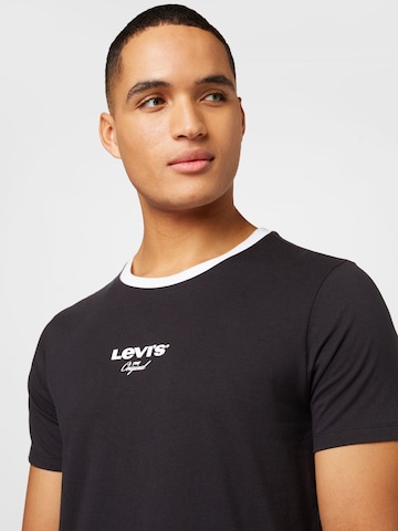 Regular Tricou 'Graphic Crewneck Tee' de la LEVI'S ® pe negru