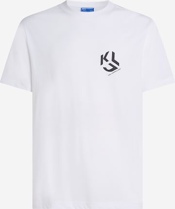 KARL LAGERFELD JEANS - Camiseta en blanco: frente