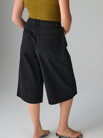 Next Wide leg Jeans in Zwart