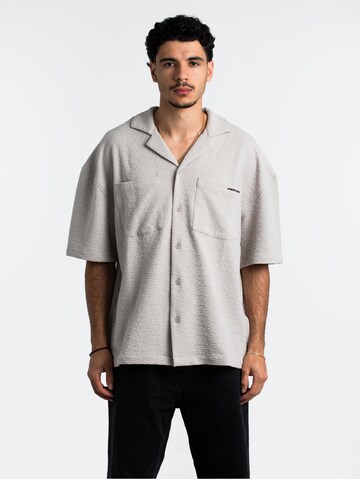 Pegador Regular Fit Hemd 'Acado Summer' in Grau