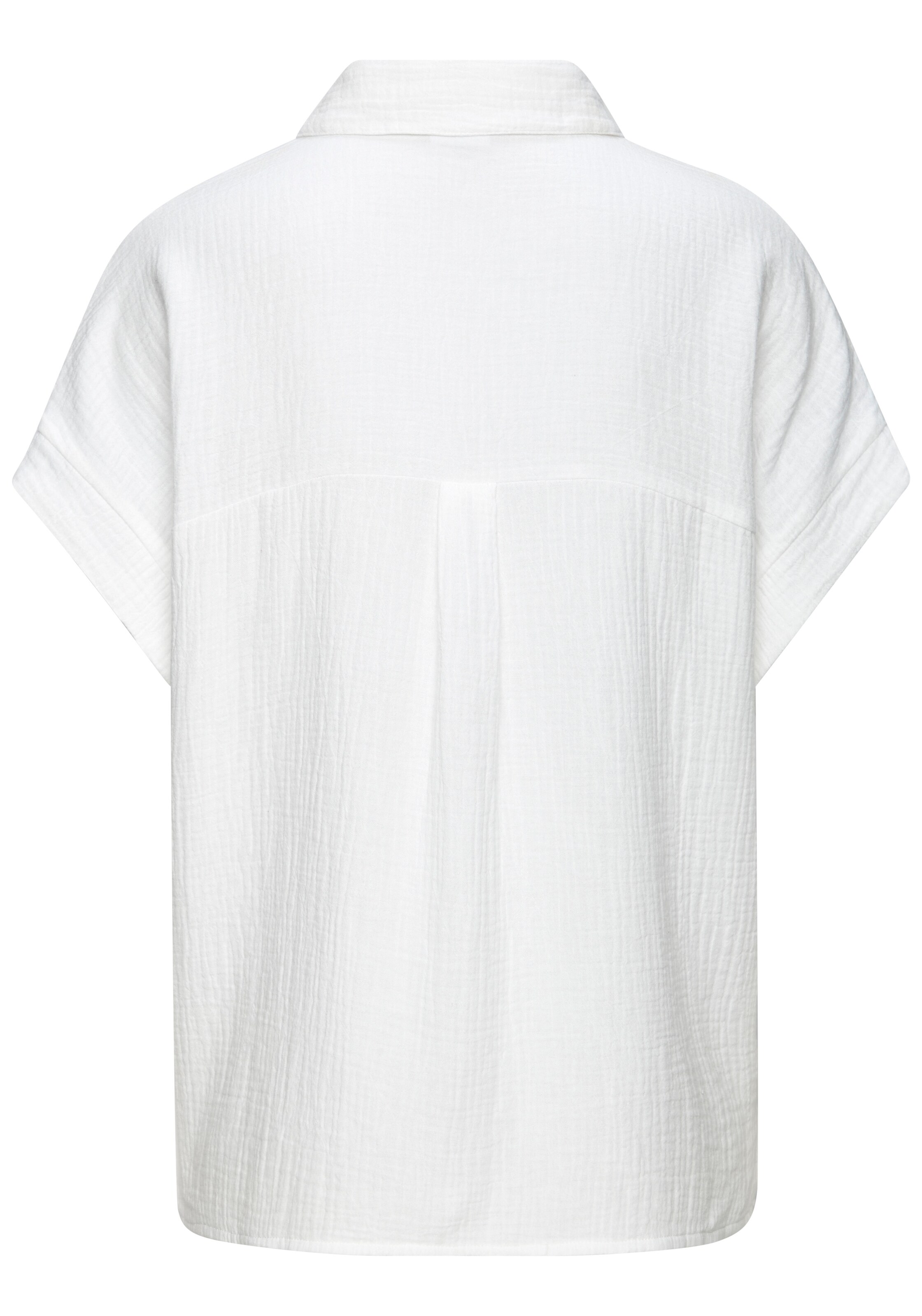 BEACH TIME Bluse in Weiß