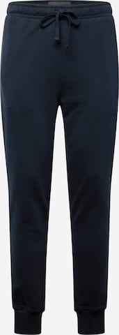 Lyle & Scott Tapered Trousers in Blue: front