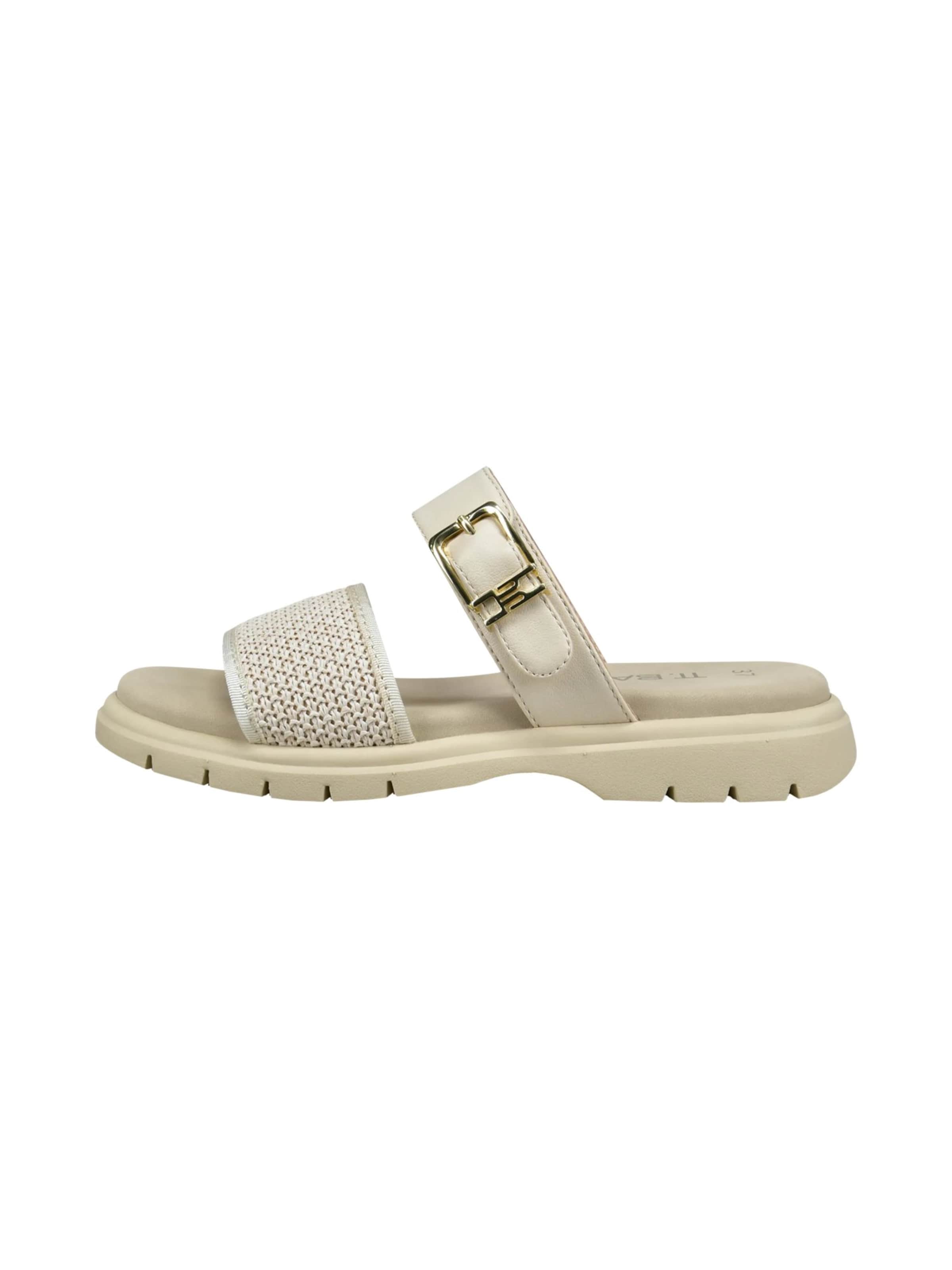 TT. BAGATT Klapki w kolorze beżowy: przód