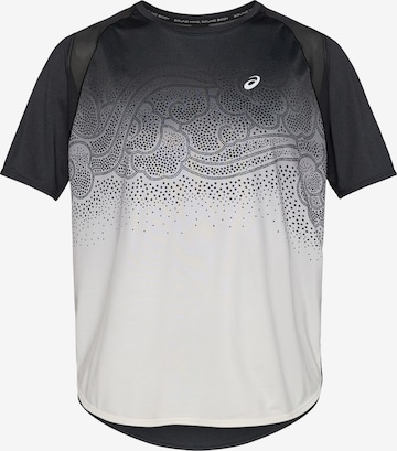 ASICS Funktionsshirt 'ROAD FADE' in Schwarz: Vorderseite