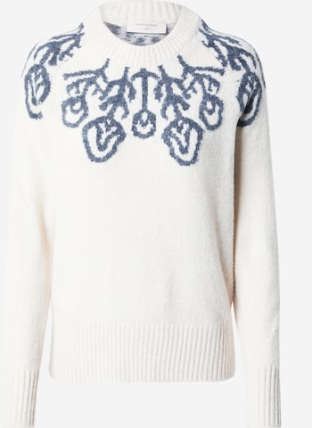 Freequent Sweater 'MERLA' in White: front