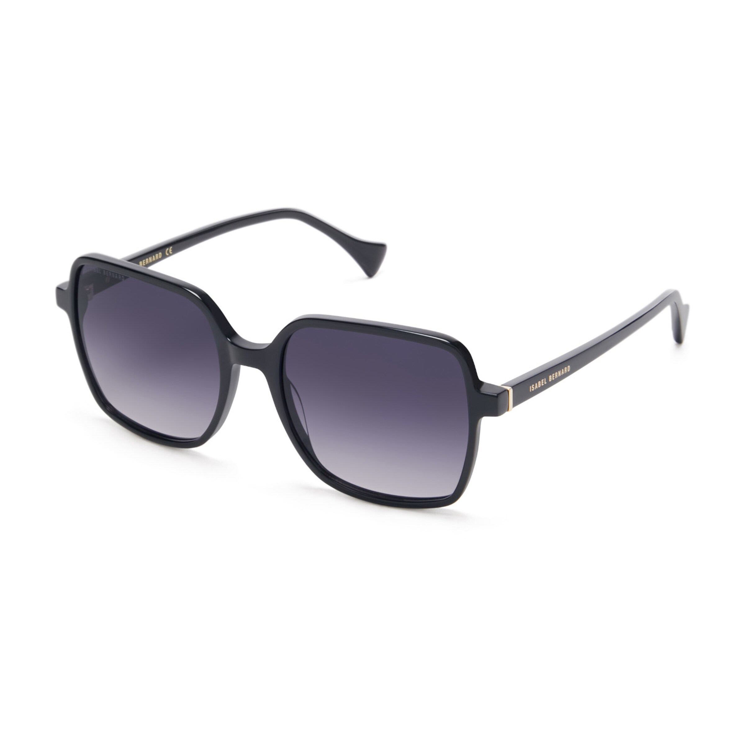 Isabel Bernard Sunglasses in Black: front