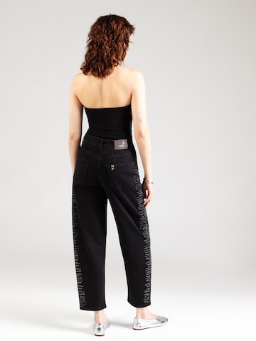 Liu Jo Barrel Jeans in Schwarz