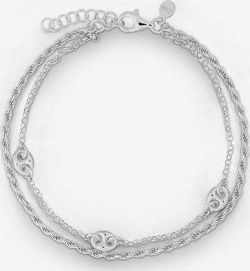 Quinn Bracelet in Silver: front