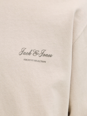 Sweat-shirt 'JJEARCHIVE' JACK & JONES en beige