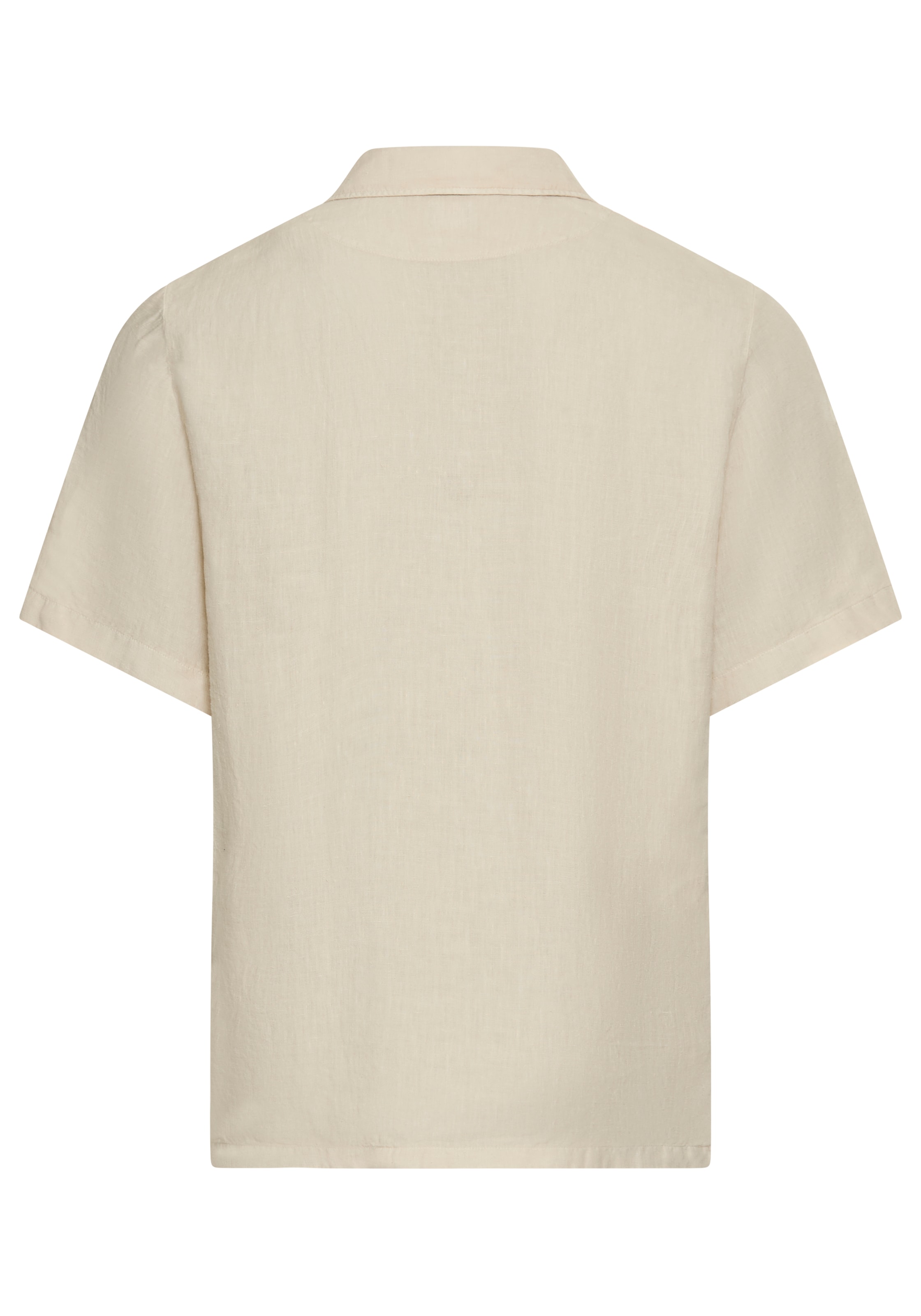 BOSS Regular fit Button Up Shirt in Beige