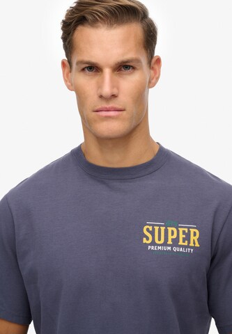 T-Shirt Superdry en bleu