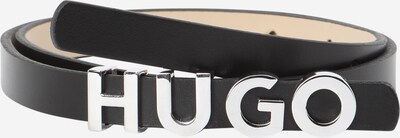 HUGO Pasek 'Zula' w kolorze czarny / srebrnym, Podgląd produktu