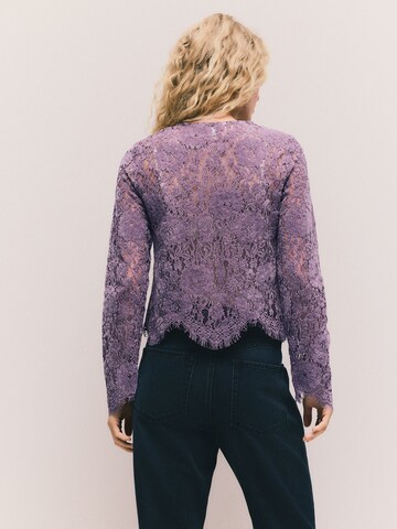 Next Blouse in Lila