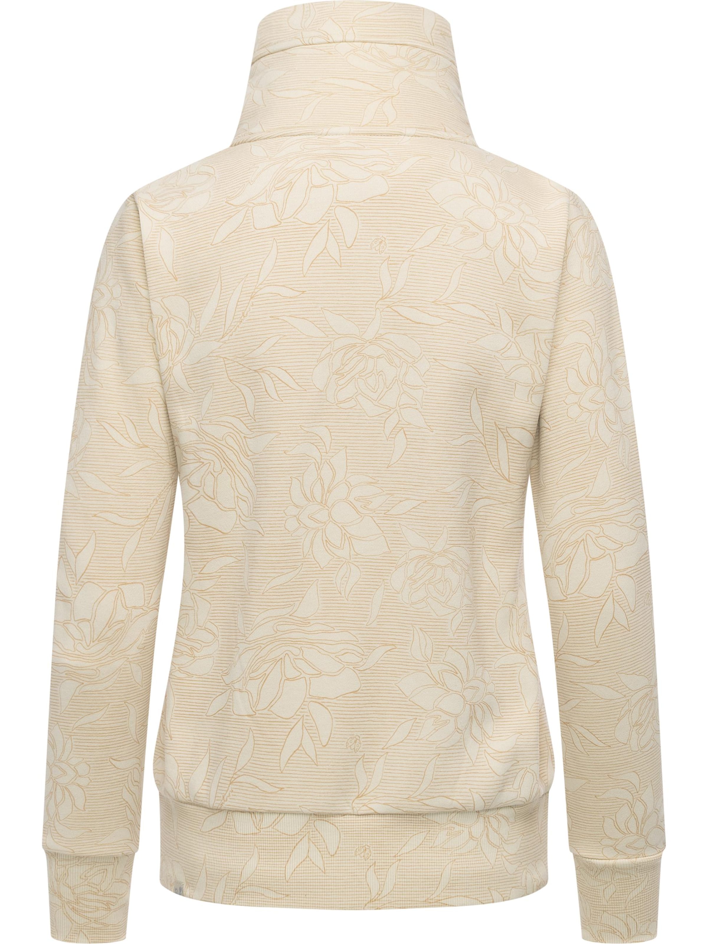 Ragwear Sweat jacket 'Ronette' in Beige