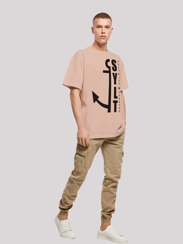 F4NT4STIC T-Shirt 'Sylt Anker Knut & Jan Hamburg' in Pink