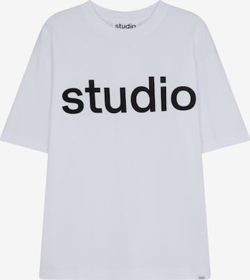 SEIDENSTICKER T-Shirt 'Studio' in Weiß: predná strana