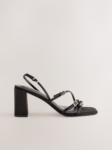Next - Sandalias con hebilla 'Forever Comfort' en negro