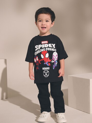 Next - Camisola 'Spider-Man' em preto: frente