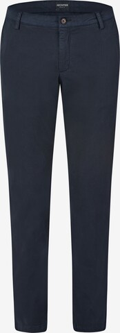 HECHTER PARIS Regular Chino in Blauw: voorkant