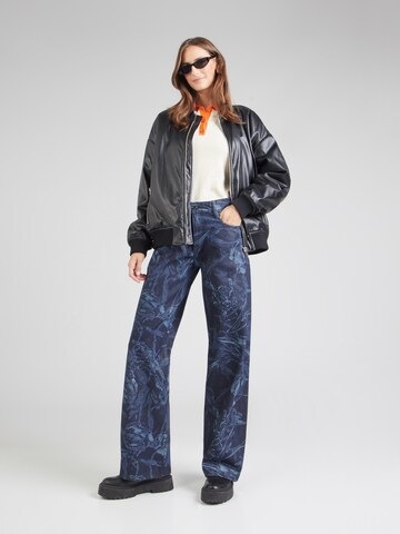 G-STAR Wide leg Jeans 'Judee' in Blauw