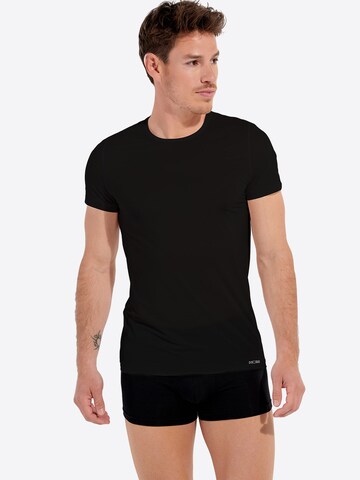 HOM Shirt ' H-Fresh Crew Neck ' in Black: front