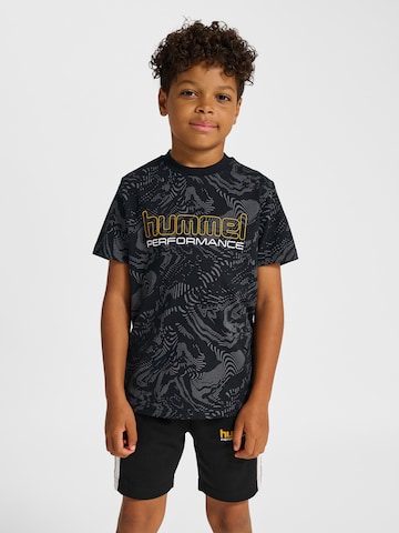 Hummel T-shirt in Schwarz: Vorderseite