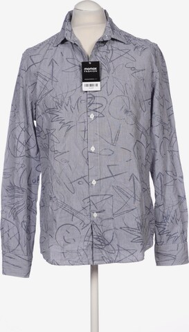 Desigual Button Up Shirt in L in Grey: front