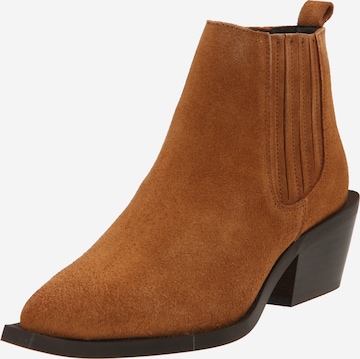 Bianco Chelsea boots 'MONA' in Brown: front