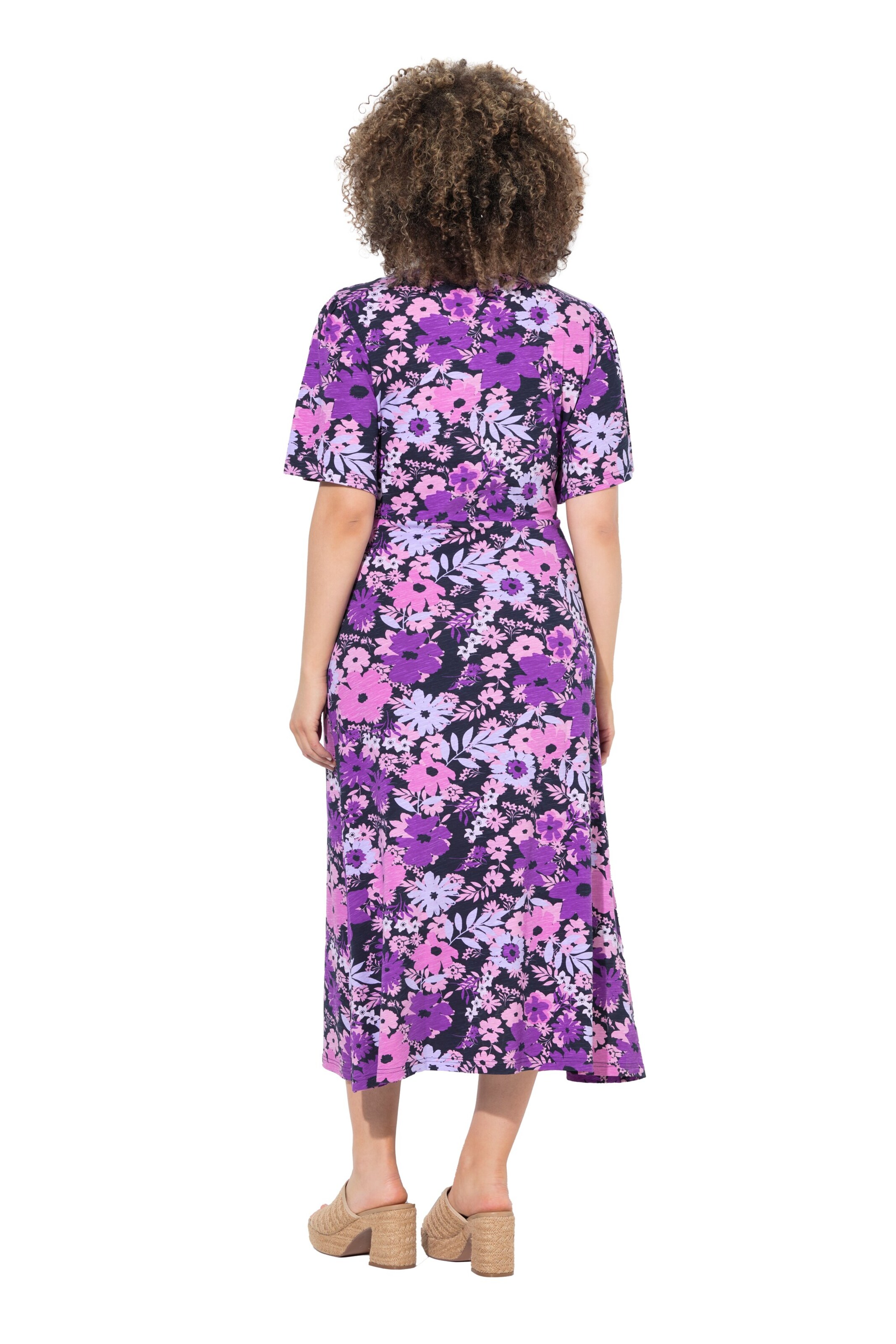Ulla Popken Dress in Purple