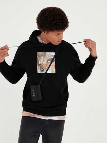 Nicce Sweatshirt 'Aerial Box' in Schwarz