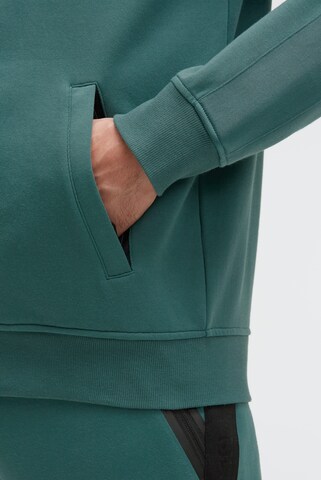CAMP DAVID Zip-Up Hoodie in Green