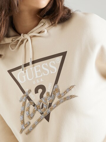 GUESS Sweatshirt in Beige